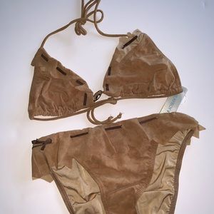 NWT 90s Vintage Playboy🐰 Jungle Inspired Bikini